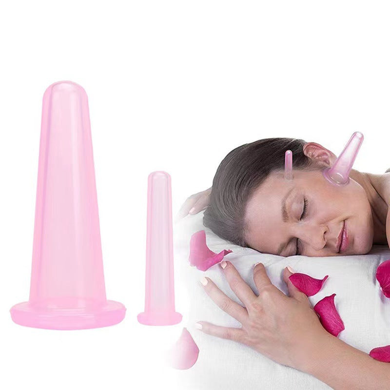 Silicone Massage Cup for Home Use, Vacuum Pressure Massage Cup, Colorful Silicone Cupping Device, Mini Negative Pressure Cupping Massage Cup - image 2