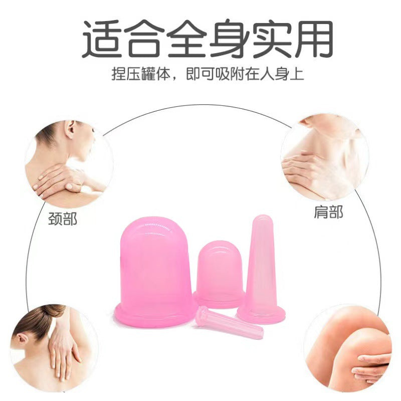 Silicone Massage Cup for Home Use, Vacuum Pressure Massage Cup, Colorful Silicone Cupping Device, Mini Negative Pressure Cupping Massage Cup - image 3