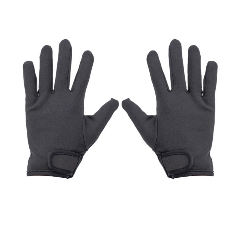 Five-Finger Magic Tape Gloves, Extended and Thickened, Heat-Resistant Hairdressing Gloves, Wholesale from Dongguan Manufacturer, Anti-Scalding Curling Iron Glov - image 2
