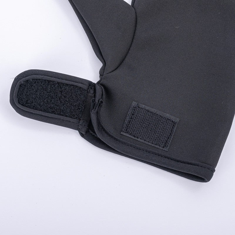 Five-Finger Magic Tape Gloves, Extended and Thickened, Heat-Resistant Hairdressing Gloves, Wholesale from Dongguan Manufacturer, Anti-Scalding Curling Iron Glov - image 3