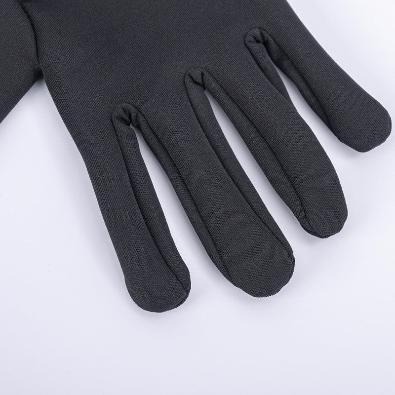 Five-Finger Magic Tape Gloves, Extended and Thickened, Heat-Resistant Hairdressing Gloves, Wholesale from Dongguan Manufacturer, Anti-Scalding Curling Iron Glov - image 4