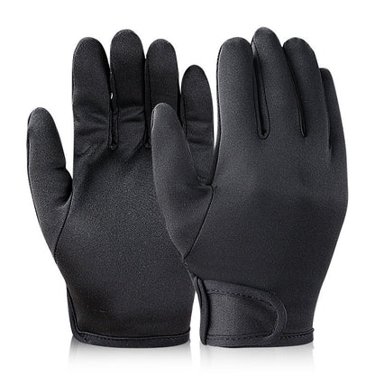 Five-Finger Magic Tape Gloves, Extended and Thickened, Heat-Resistant Hairdressing Gloves, Wholesale from Dongguan Manufacturer, Anti-Scalding Curling Iron Glov - image 5
