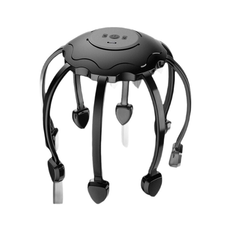 Head Massager Octopus Electric Massager Scalp Relaxation Dredging Vibration Stress Relief Artifact Multifunctional Wholesale - image 5