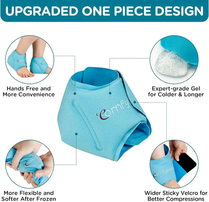Hot and Cold Gel Pack Wrap For Ankle