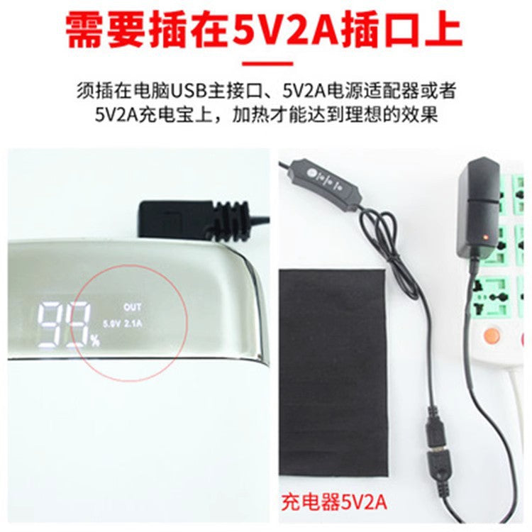 Kangre USB Heating Pad for Waist Protection, Pet Heating Pad, Menstrual Cold Therapy, Three-Level and Four-Level Temperature Adjustment, Timer, in Stock - image 3
