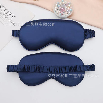 Jiasaki recommend Silk Eye Mask Shading Sleep Sleep Summer Ease Eye Fatigue Ice Compress for Men and Girls - image 5