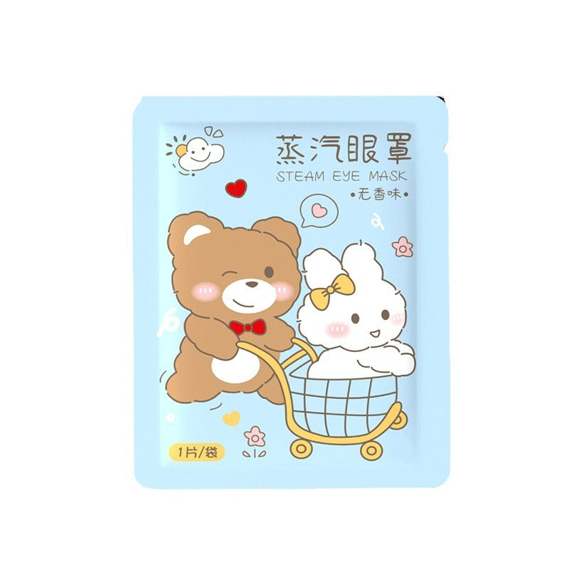 Cartoon Steam Eye Mask Source Manufacturer Wholesale in Stock Oem Private Label Custom Lutein Steam Eye Mask - image 5