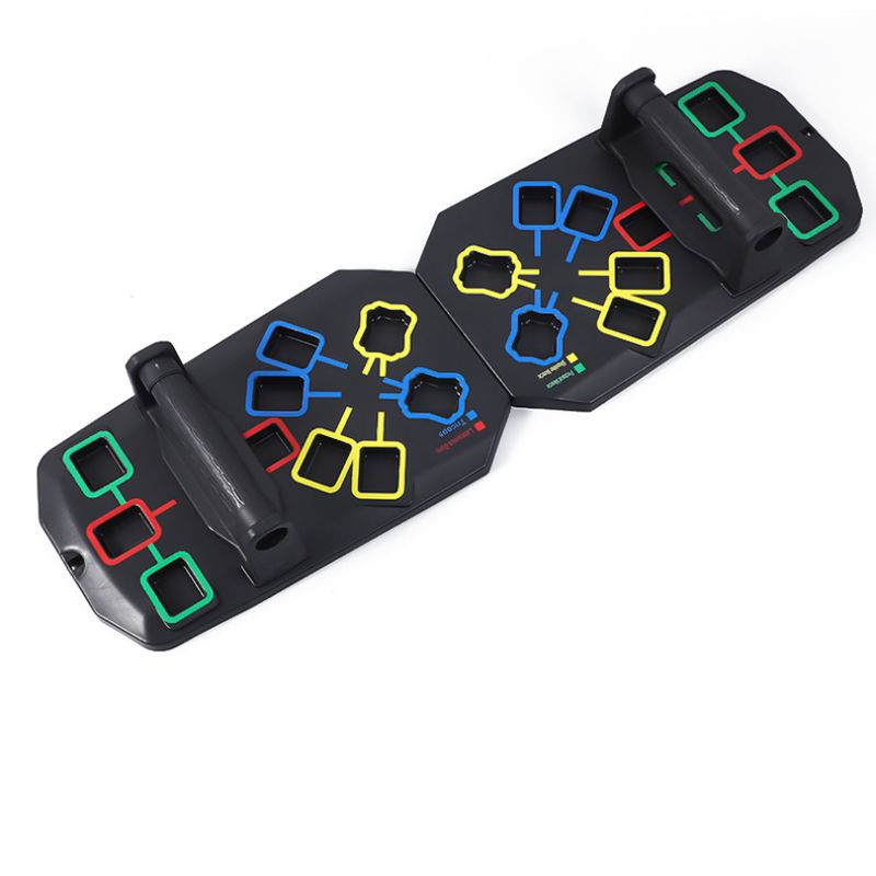 English Household Multifunctional Push-up Board Training Board Men's Bracket Chest Abdominal Muscle Training Equipment Portable Push-up - image 5