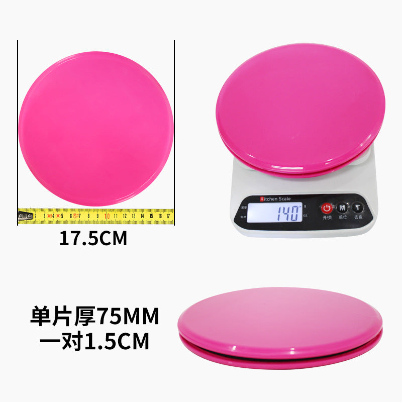 Yoga sliding plate exercise fitness sliding mat exercise limb coordination ability training abdominal muscle sliding plate fitness equipment - image 2