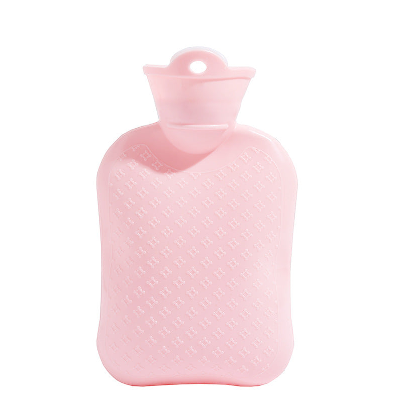 Hot water bag water injection warm belly warm water bag warm quilt hand warmer female student belly cute plush hot compress small size - image 5