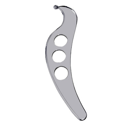 Stainless Steel Fascia Knife for Face, Eye, Beauty, Whole Body Muscle Relaxation Massager, Relaxation S-Shaped Fascia Knife - image 5