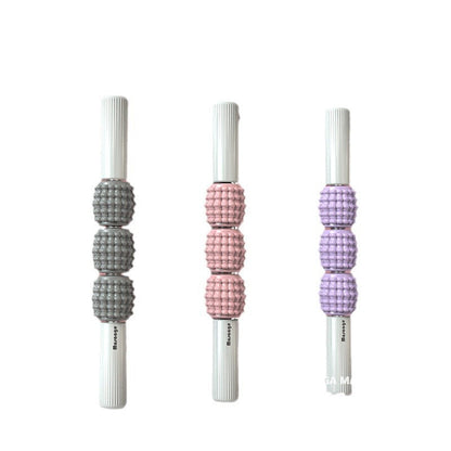 Muscle massage stick fascia stick leg massage roller yoga muscle relaxation stretch roller wolf tooth slimming leg massage - image 5