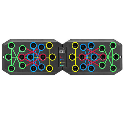 Timing counting multifunctional push-up board bracket men and women chest muscle abdominal muscle trainer board foldable fitness equipment - image 5