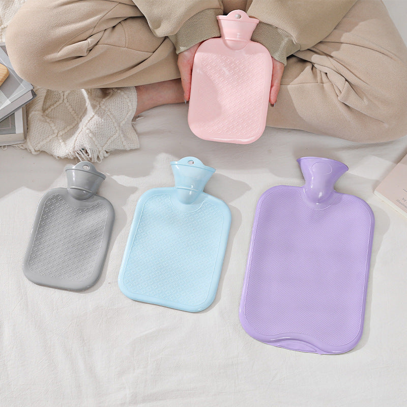 New light board hand warmer water injection warm handbag belly hot water bag hot compress constant temperature portable large capacity three sizes warm - image 1