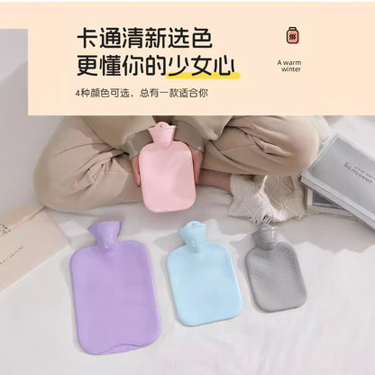 New light board hand warmer water injection warm handbag belly hot water bag hot compress constant temperature portable large capacity three sizes warm - image 3