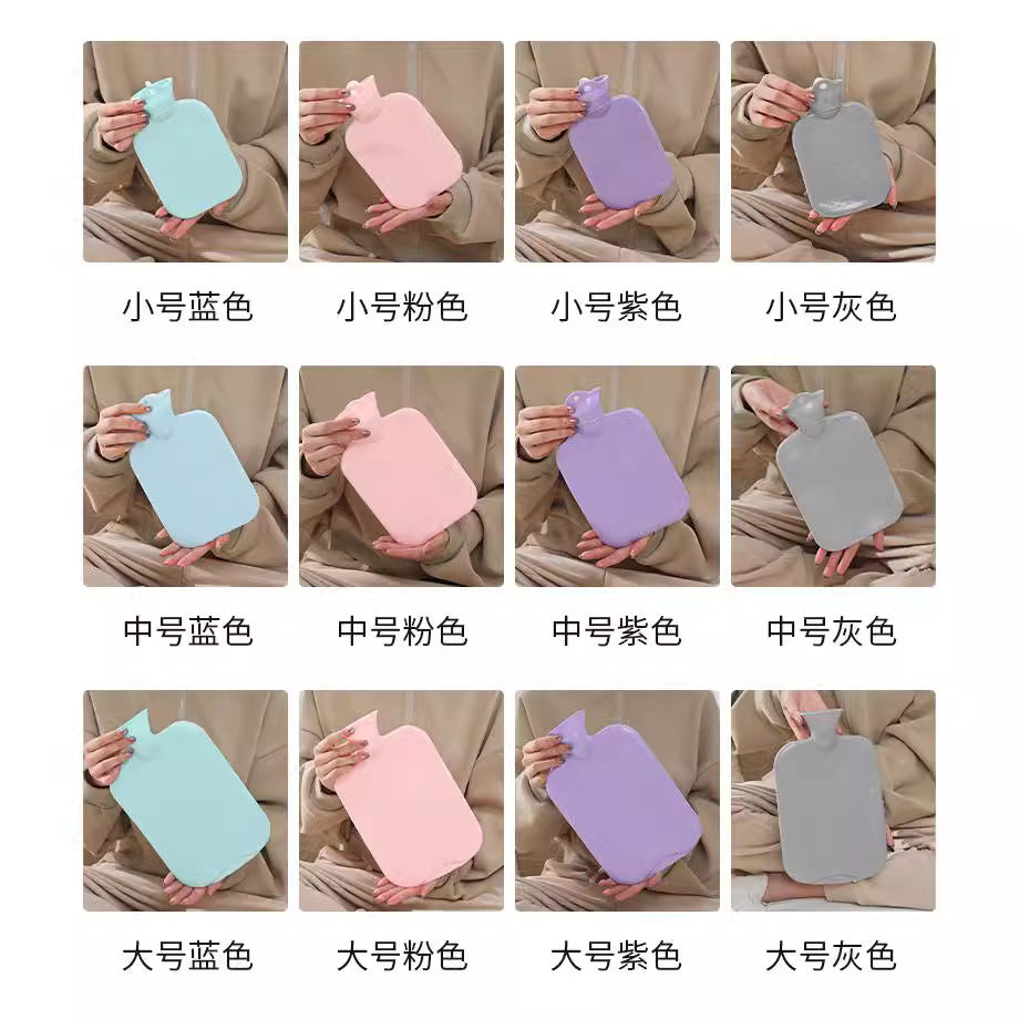 New light board hand warmer water injection warm handbag belly hot water bag hot compress constant temperature portable large capacity three sizes warm - image 4
