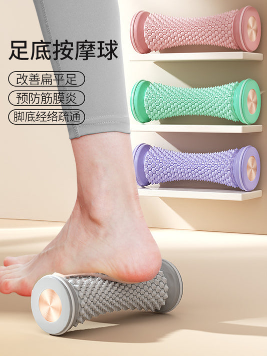 Yoga Sports Plantar Fascia Wheel Fascia Muscle Leg Relaxation Roller Fitness Foot Arch Trainer Massage Roller - image 1