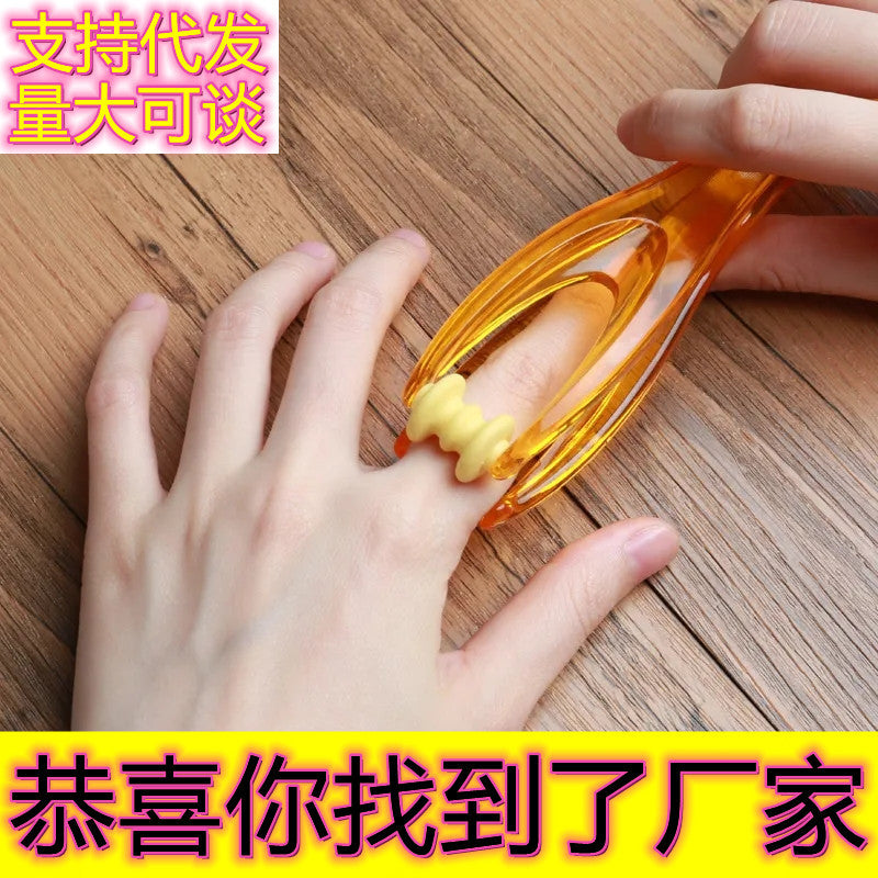Multifunctional finger massager hand acid hand elastic massage clip relieve hand joint pain roller relaxation office - image 1