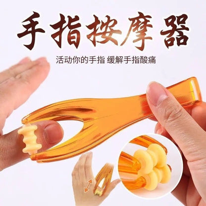 Multifunctional finger massager hand acid hand elastic massage clip relieve hand joint pain roller relaxation office - image 3