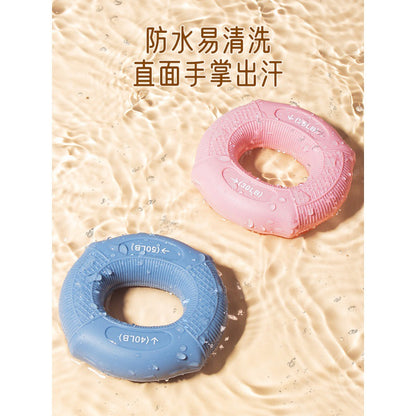 Grip silicone rubber grip ring male professional hand strength finger rehabilitation training equipment arm muscle training grip ball - image 4