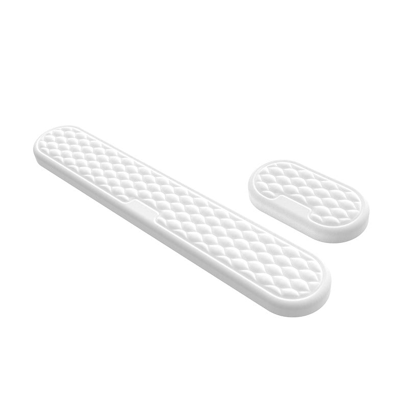 Cross-border new water ripple wristband keyboard wrist support memory foam massage PU non-slip office keyboard hand support - image 5