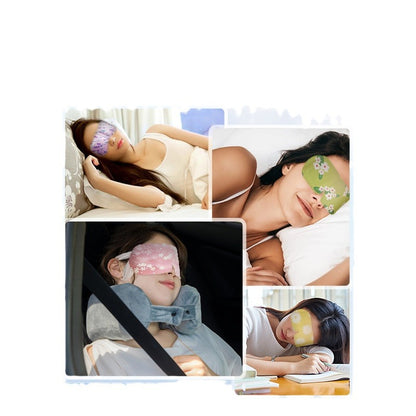 Japanese-Style Steam Eye Mask, Hot Compress, Heating Eye Mask, Steam Sleep Soothing, Sleep Fatigue Relief, Light-Blocking Hot Compress Eye Mask - image 5