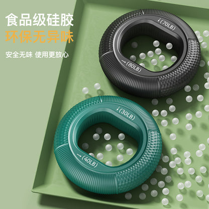 Silicone Gripper Grip Ball Wrist Strength Arm Muscle Training Exercise Five-Finger Strength Rehabilitation Grip Circle Exercise Equipment - image 4