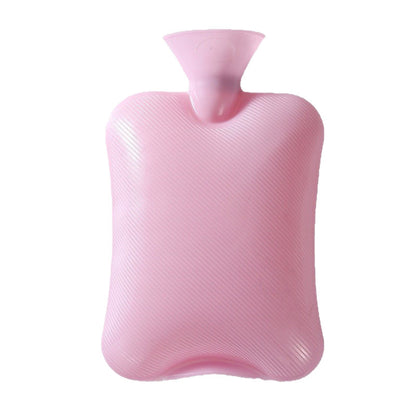 Imitation Rabbit Hair Hot Water Bag Water Warmer Hand Warmer Lasting Warm Large Capacity Crystal Super Soft Warm Water Bag PVC Hand Warmer Water Bag - image 5