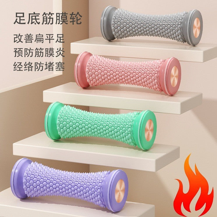 Yoga Fascia Ball Foot Massage Wheel Foot Tendon Clearing Roller Trainer Multifunctional Foot Massage Roller - image 1