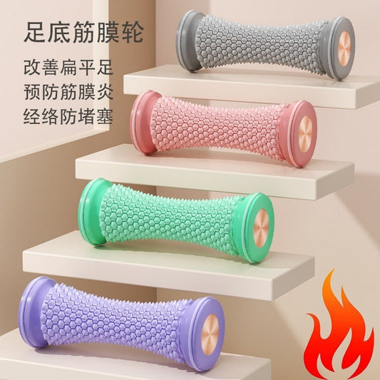 Yoga Fascia Ball Foot Massage Wheel Foot Tendon Clearing Roller Trainer Multifunctional Foot Massage Roller - image 1