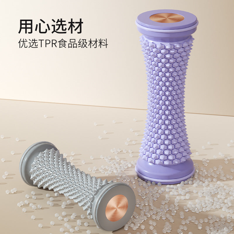 Yoga Fascia Ball Foot Massage Wheel Foot Tendon Clearing Roller Trainer Multifunctional Foot Massage Roller - image 2