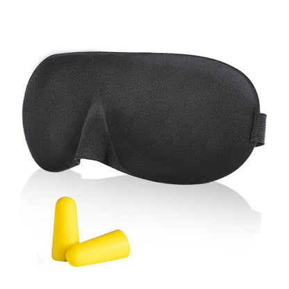 3D Sponge eye mask sleep shading lunch break sleeping elastic adjustable three-dimensional cut breathable 3d Sponge eye mask - image 5