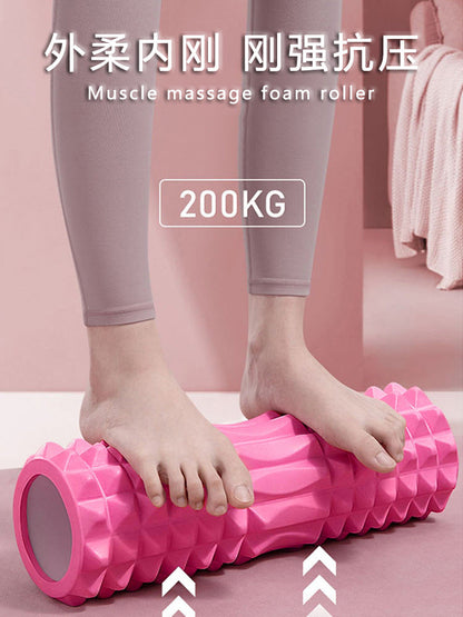 Foam shaft muscle relaxation leg slimming calf roller artifact yoga column leg massage stick wolf tooth stick massage roller - image 2