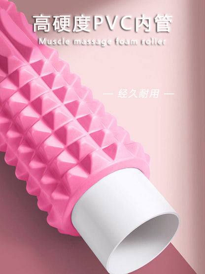 Foam shaft muscle relaxation leg slimming calf roller artifact yoga column leg massage stick wolf tooth stick massage roller - image 4