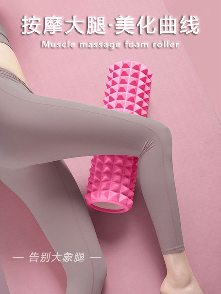 Foam shaft muscle relaxation leg slimming calf roller artifact yoga column leg massage stick wolf tooth stick massage roller - image 5
