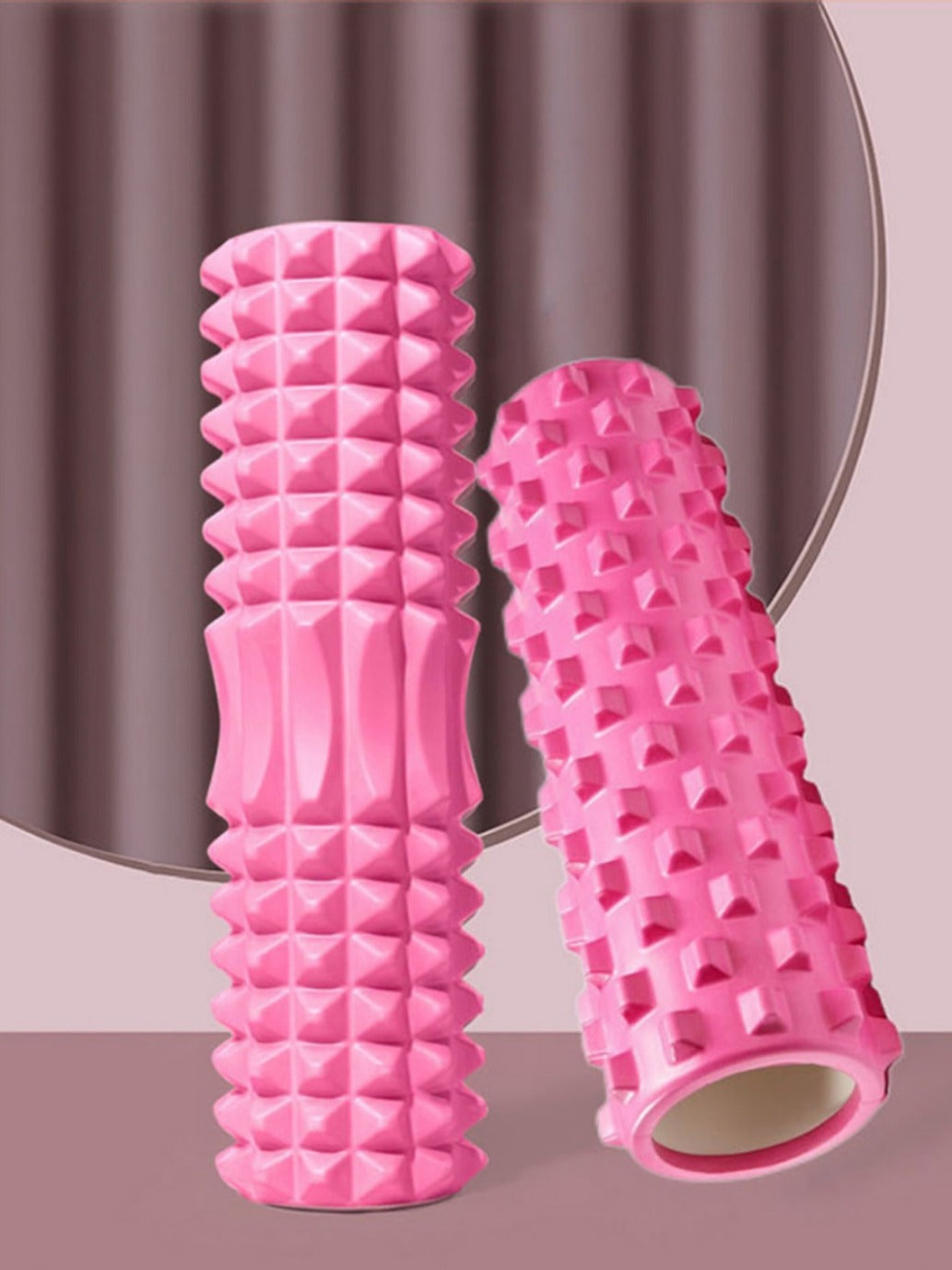 Foam Shaft Muscle Relaxation Mace Roller Solid Skinny Leg Artifact Massage Roller Fascia Roller Yoga - image 1