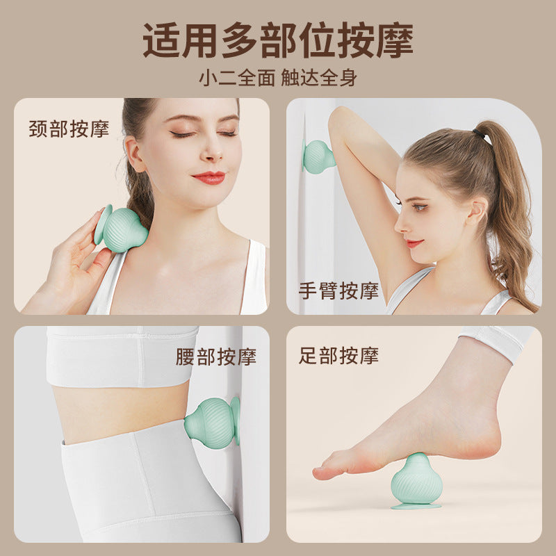 Adsorption fascial ball massage ball sole back shoulder neck waist muscle relaxation yoga Meridian Ball - image 4
