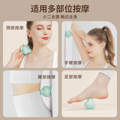 Adsorption fascial ball massage ball sole back shoulder neck waist muscle relaxation yoga Meridian Ball - image 4