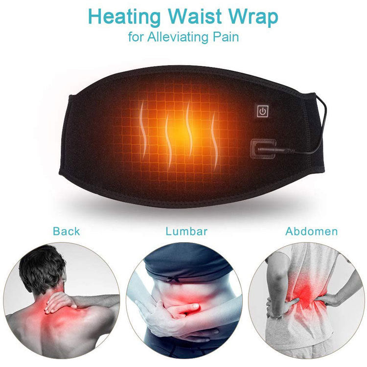 New heating belt waist electric heating warm men and women USB graphene heating - image 1
