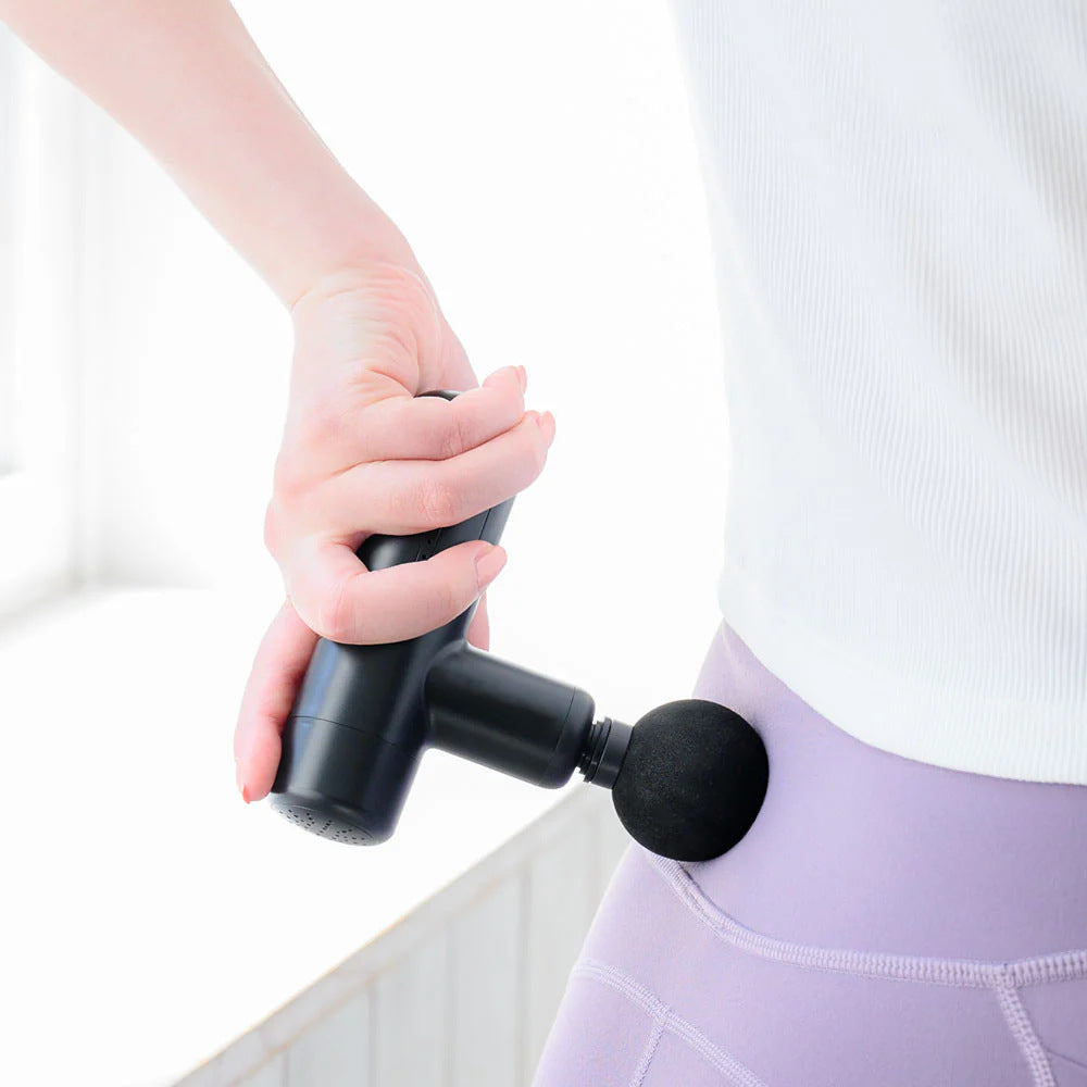 Muscle Massage Gun Sam Flat Replacement Multi-Level Adjustment Portable Flap Pocket Pants Electric Mini Fascia Gun Fitness Massager for Women - image 2