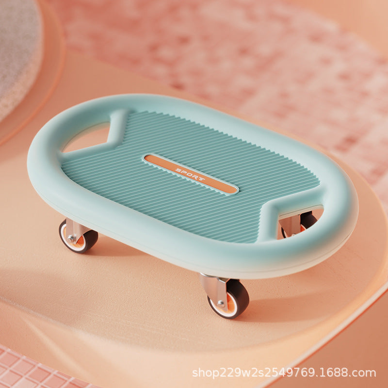 Fitness Sliding Disc Four-Wheel Silent Abdominal Fitness Universal Sliding Disc Abdominal Muscle Core Strength Training Multi-Functional Abdominal Fitness Equip - image 4