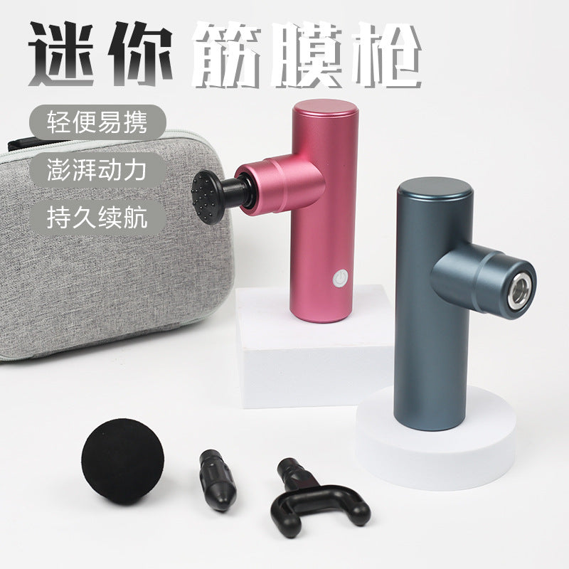 Brushless aluminum alloy MINI MINI fascia gun electric massage gun portable fascia gun - image 1
