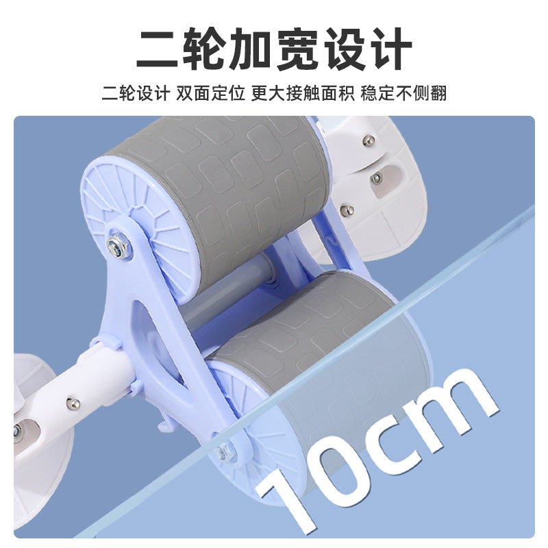 Cross-border abdominal health wheel automatic rebound abdominal roll abdominal fitness abdominal muscle training men's and women's household elbow support roller manufacturers wholesale - image 4
