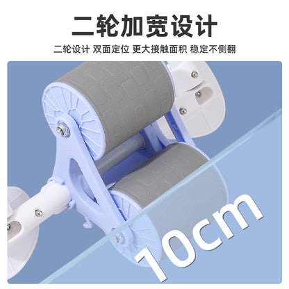 Cross-border abdominal health wheel automatic rebound abdominal roll abdominal fitness abdominal muscle training men's and women's household elbow support roller manufacturers wholesale - image 4