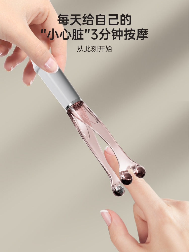 Five beads finger massager slender finger massage hand joint acupuncture points to relieve household pain fiber hand artifact - image 4