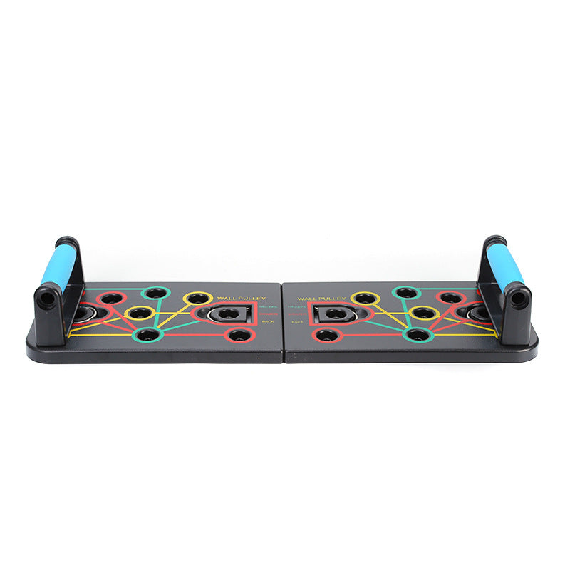 Cross-Border Multifunctional Abdominal Push-Up Board Fitness Board Bracket Home Exercise Chest and Abdominal Muscle Fitness Equipment Set - image 2