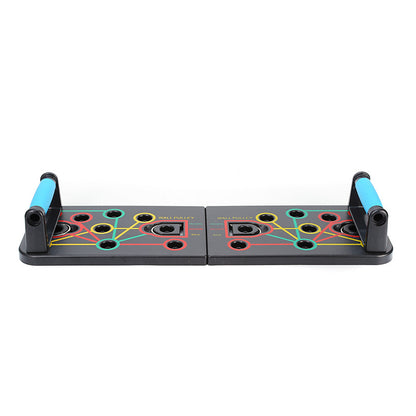 Cross-Border Multifunctional Abdominal Push-Up Board Fitness Board Bracket Home Exercise Chest and Abdominal Muscle Fitness Equipment Set - image 2