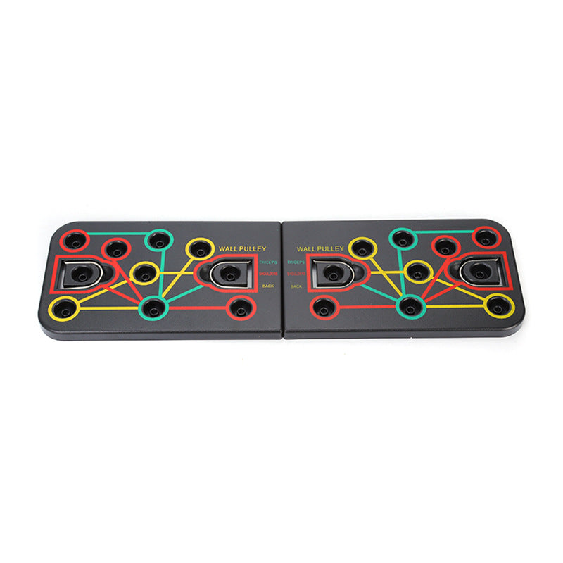 Cross-Border Multifunctional Abdominal Push-Up Board Fitness Board Bracket Home Exercise Chest and Abdominal Muscle Fitness Equipment Set - image 5