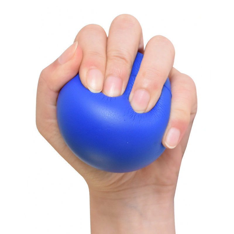 7cm Diameter Elastic Ball, Solid Slow Rebound Pressure Ball, Pu Foam Decompression Recovery Training Grip Ball - image 2