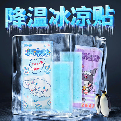 Manufacturer Wholesale Ice Cooling Patch Summer Heat Relief Artifact Cooling Patch Ice Compress Student Military Training Cooling Patch Antipyretic Mobile Phone - image 1